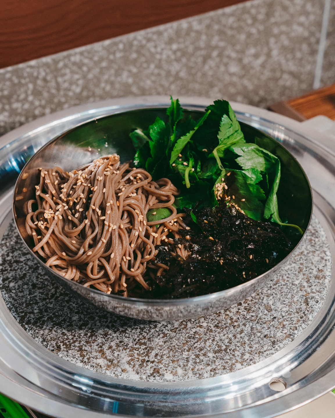 Perilla Oil Buckwheat Noodles