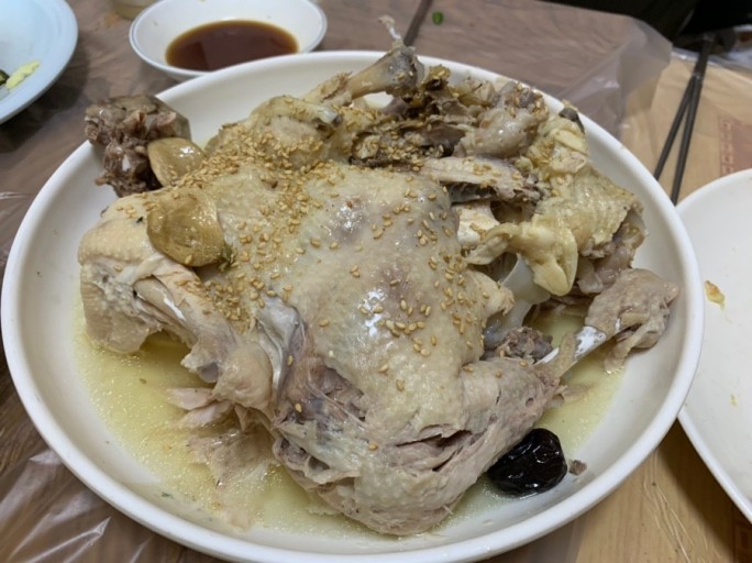 Whole Domestic Chicken Soup with Medicinal Herbs