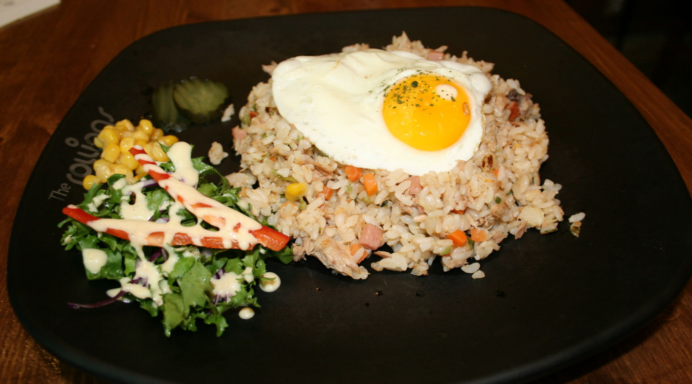 Stir-fried Tuna with Rice