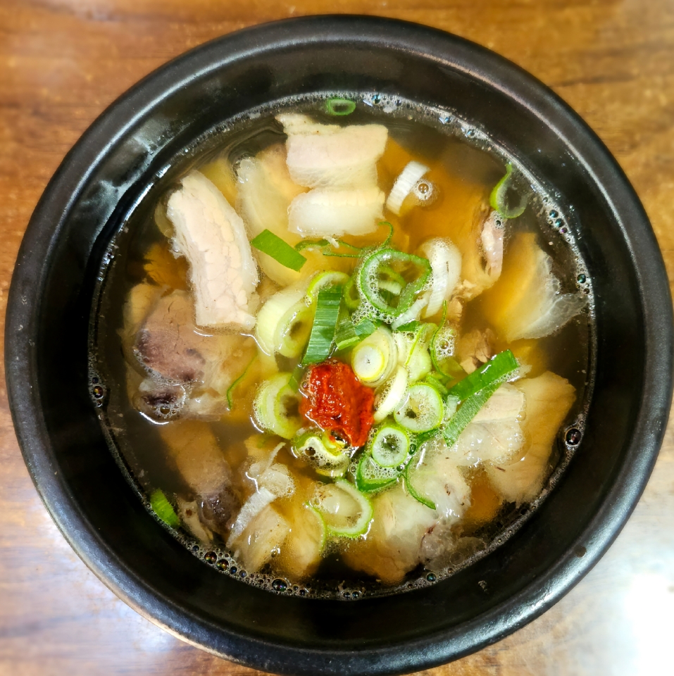 Pork and Rice Soup