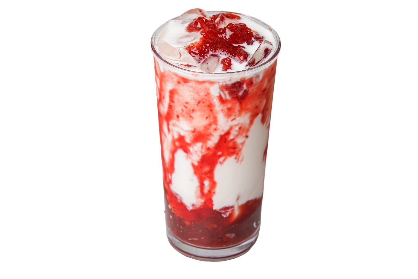 Strawberry/Peach/Blueberry Yogurt Latte