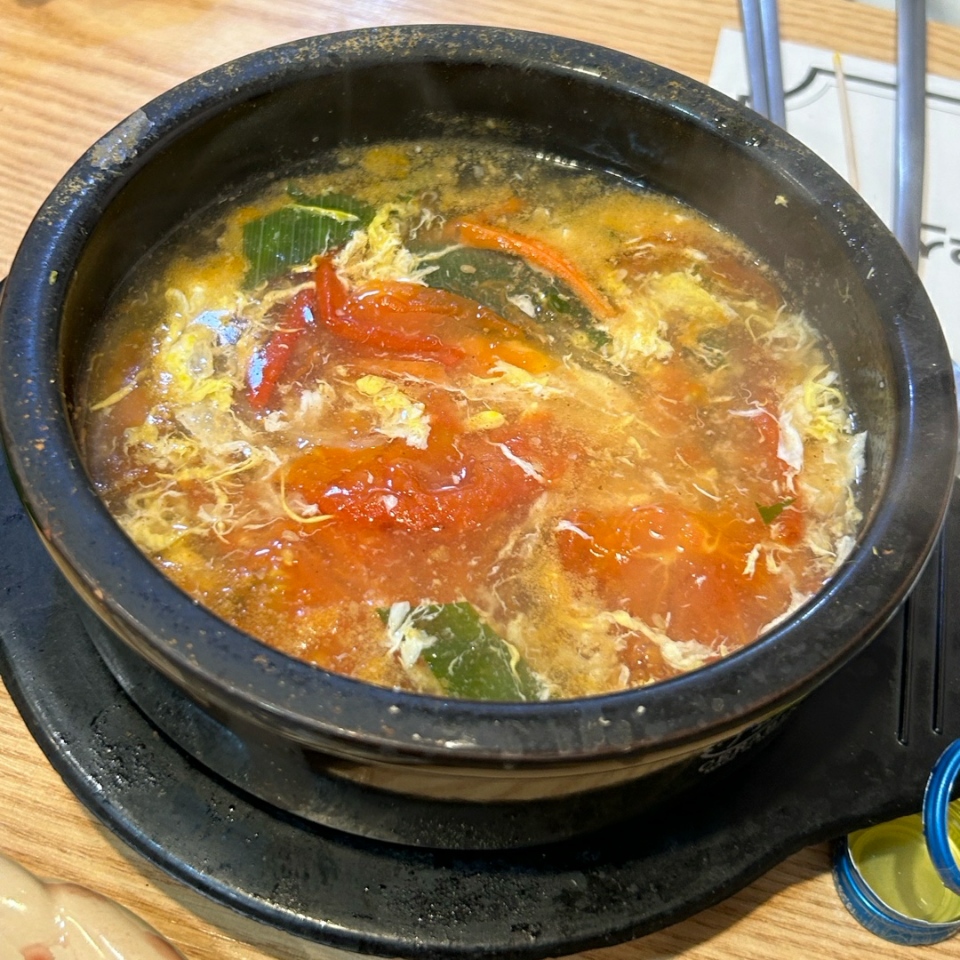 Tomato and Egg Soup (For 2 Persons)