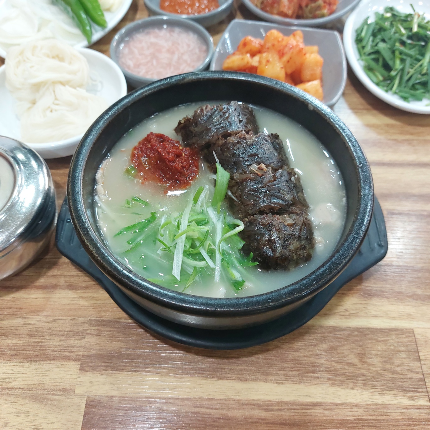 Sundae Soup with Rice