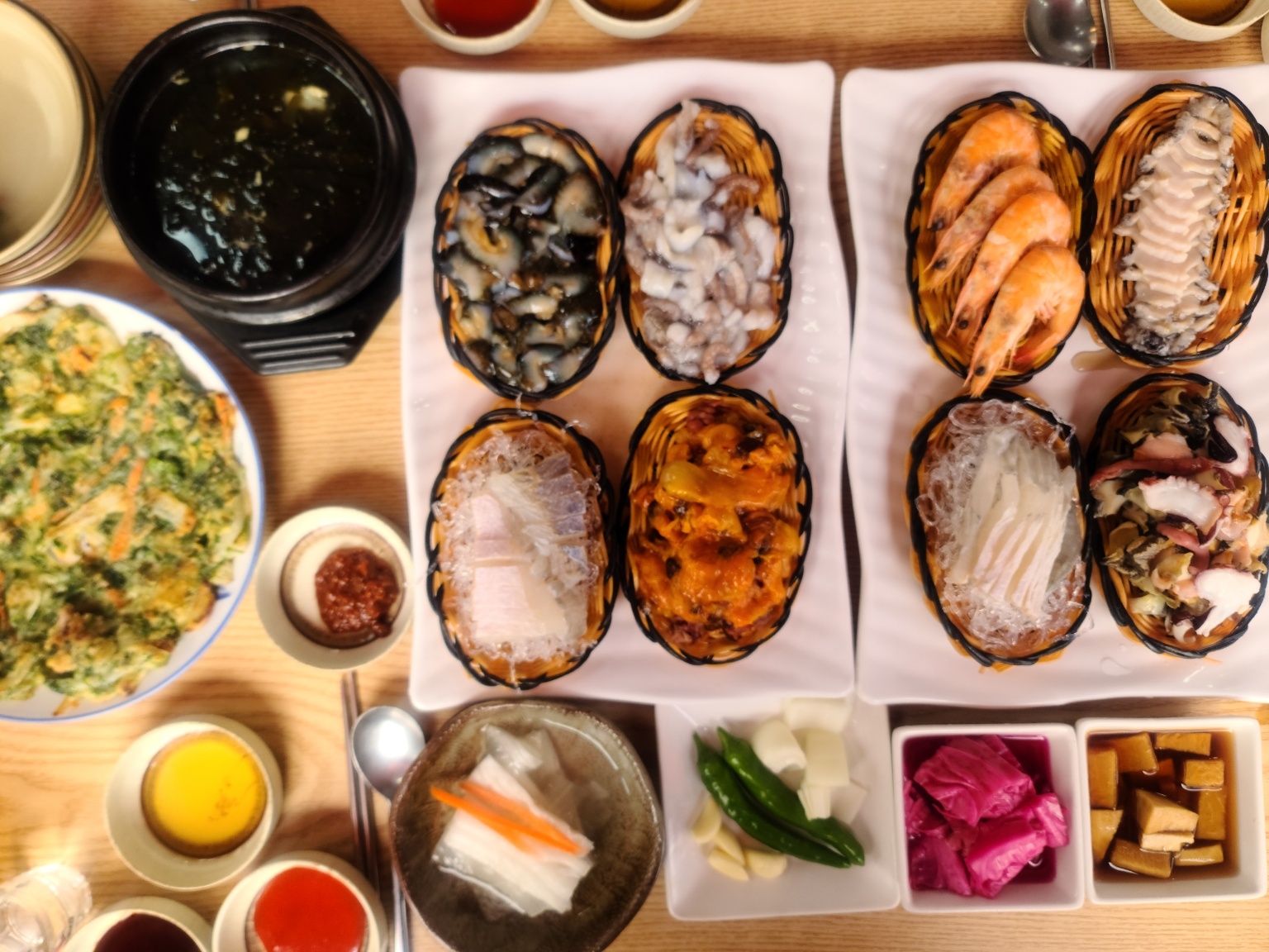 Seafood Set Menu for 4 People
