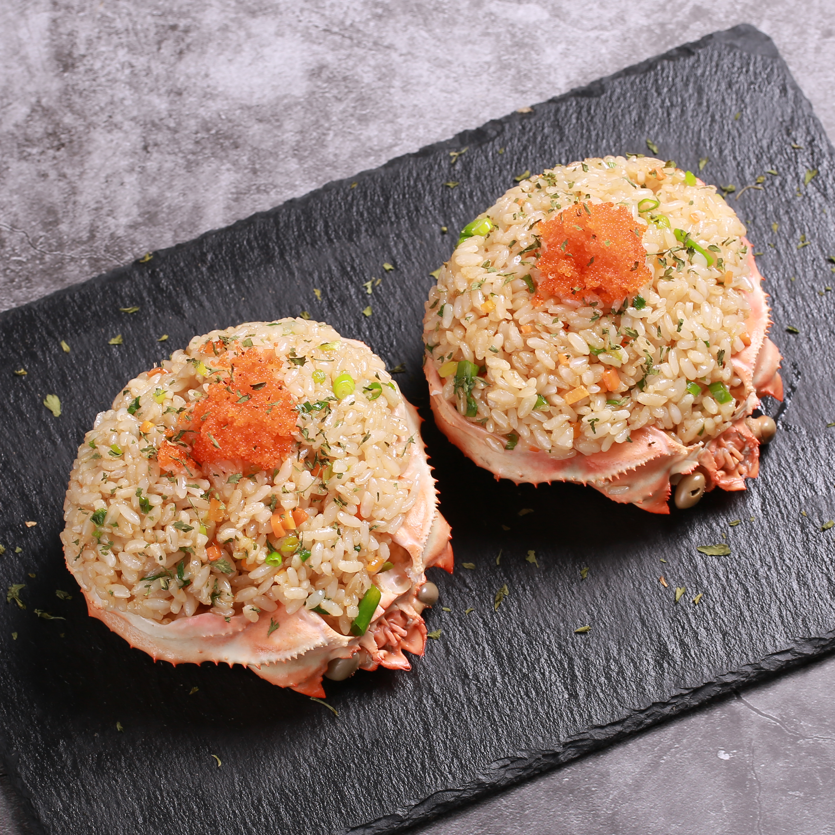 Red Snow Crab Fried Rice