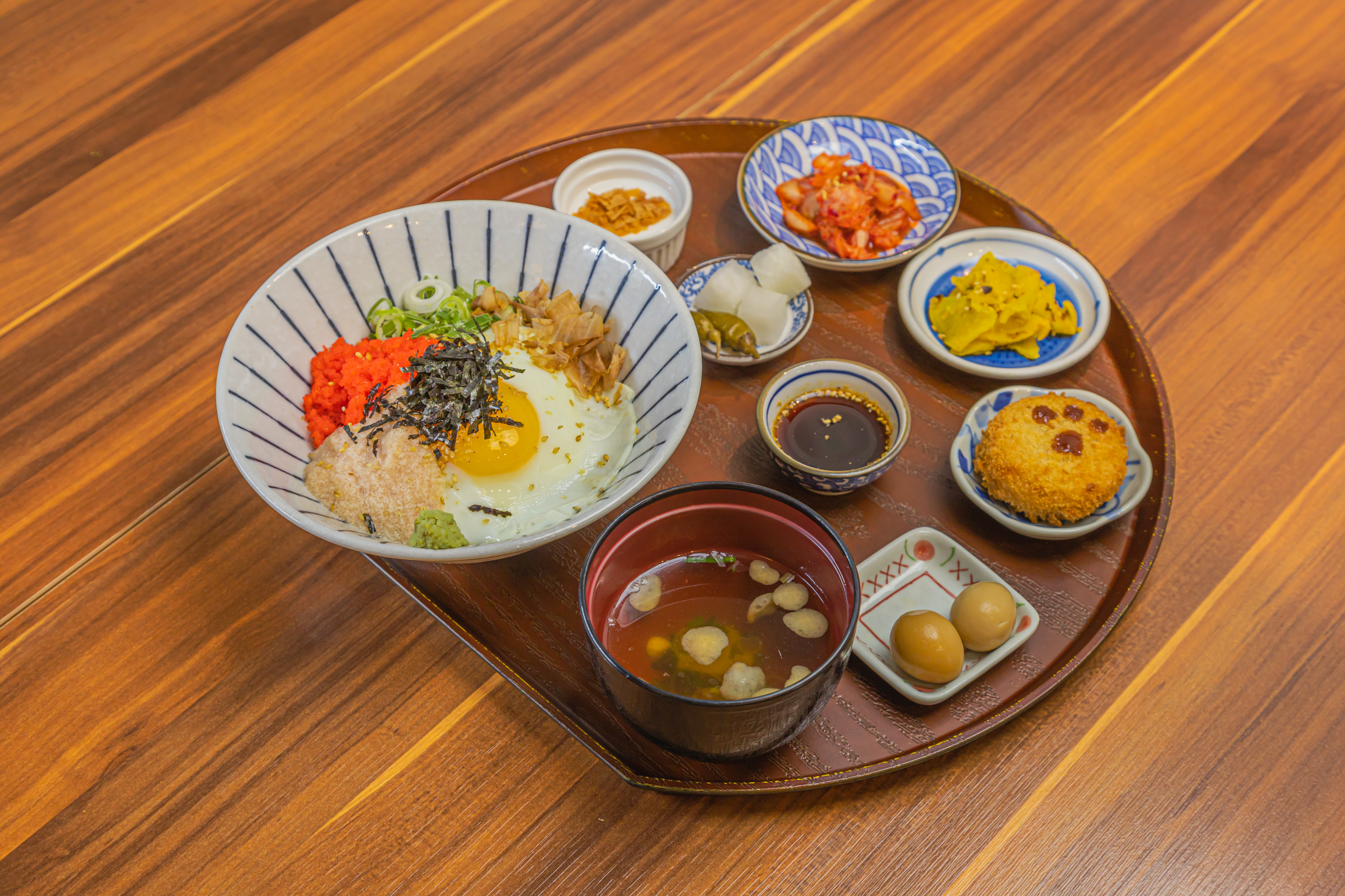 Pollack Roe Udon Set Menu
