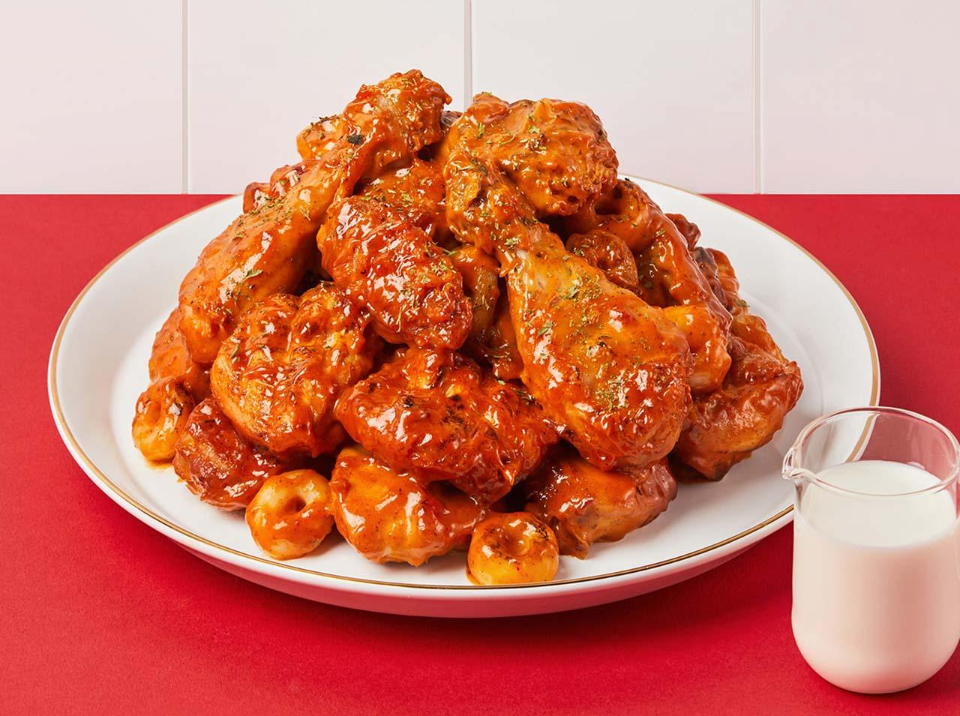 Charcoal-grilled Rose Chicken