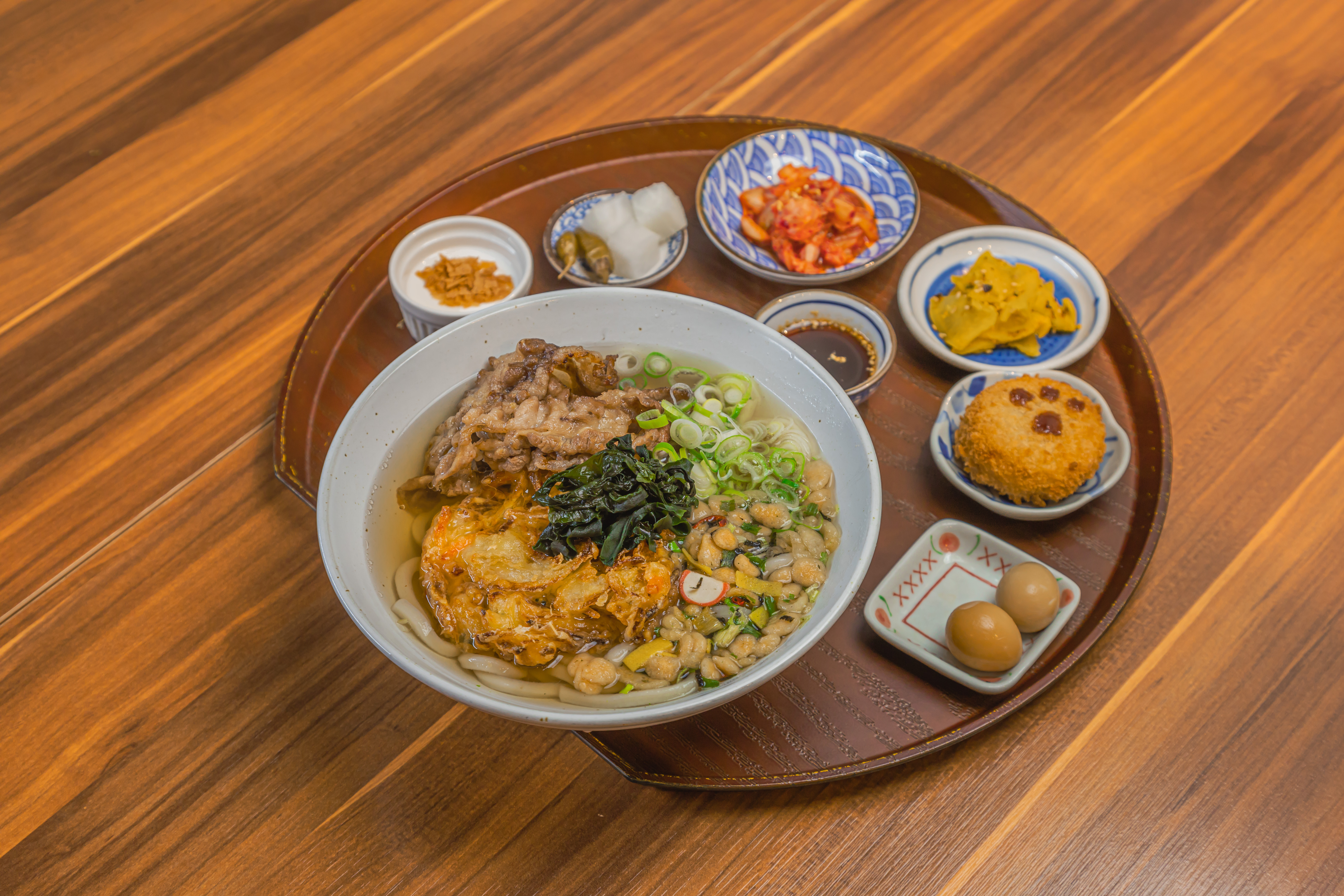 Meat Udon Set Menu