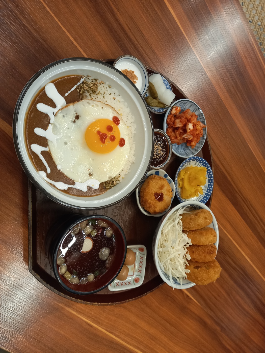 Croquette and Curry Set Menu