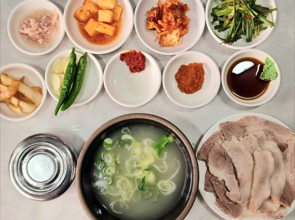 Boiled Pork Slices Set Menu
