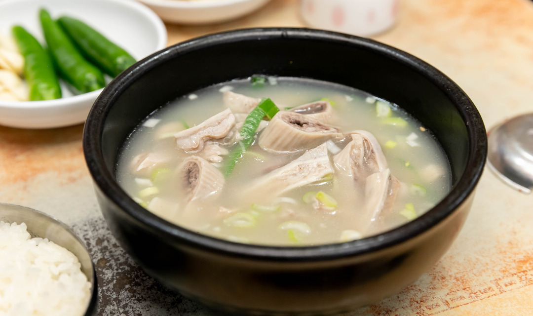 Intestine and Rice Soup