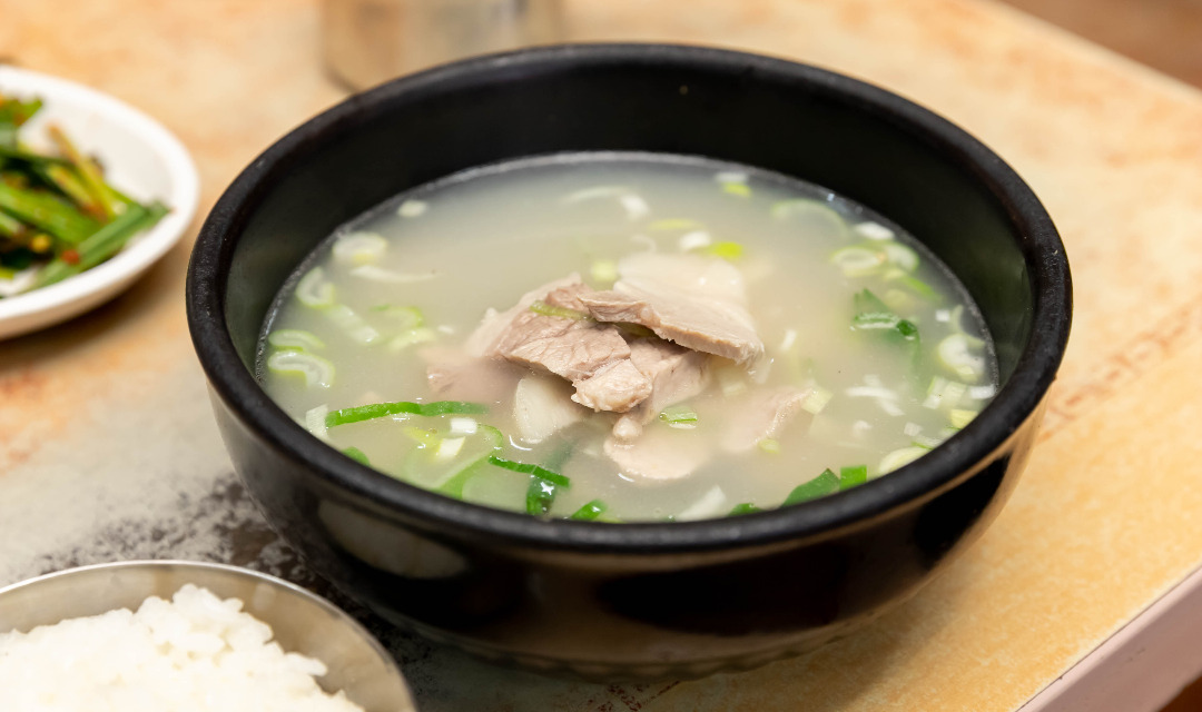 Pork and Rice Soup