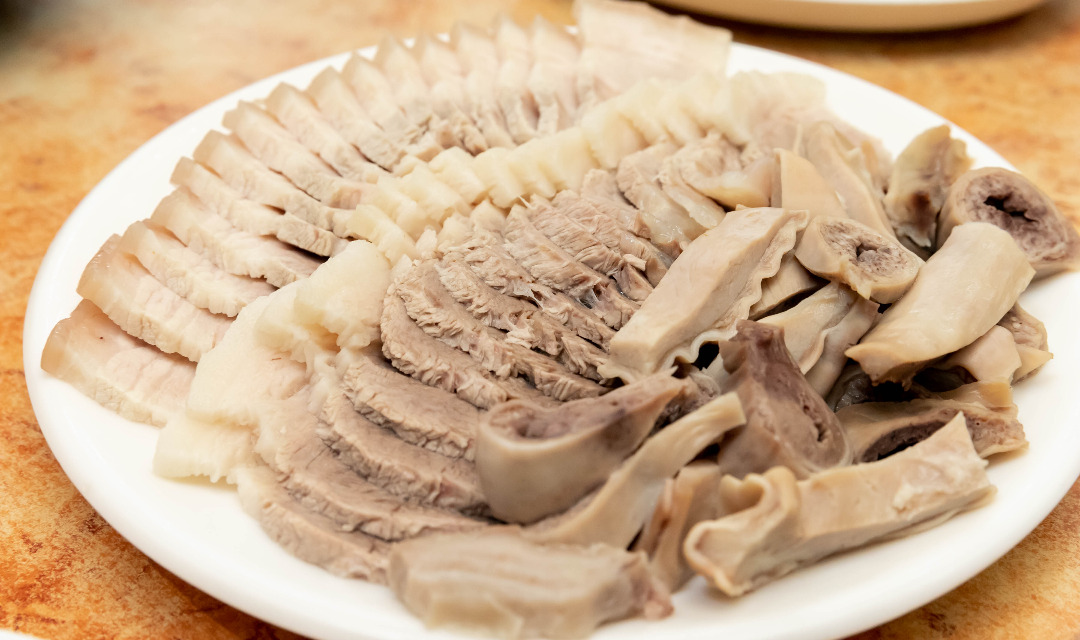 Boiled Pork Slices
