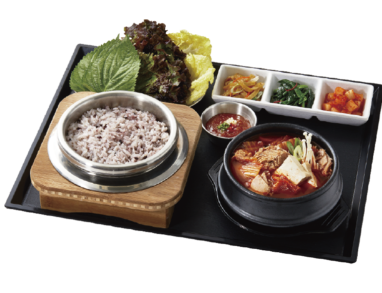 Cauldron Rice & Tuna and Kimchi Jjigae