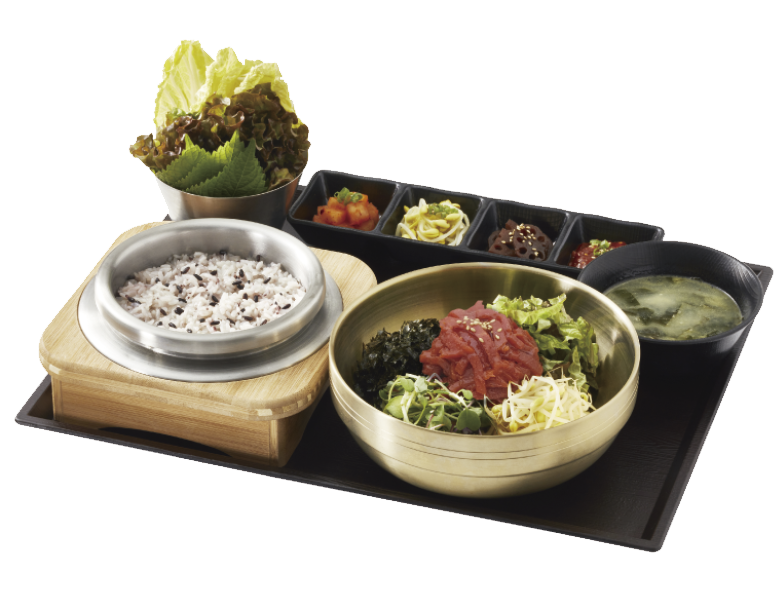 Cauldron Rice & Beef Tartare Bibimbap