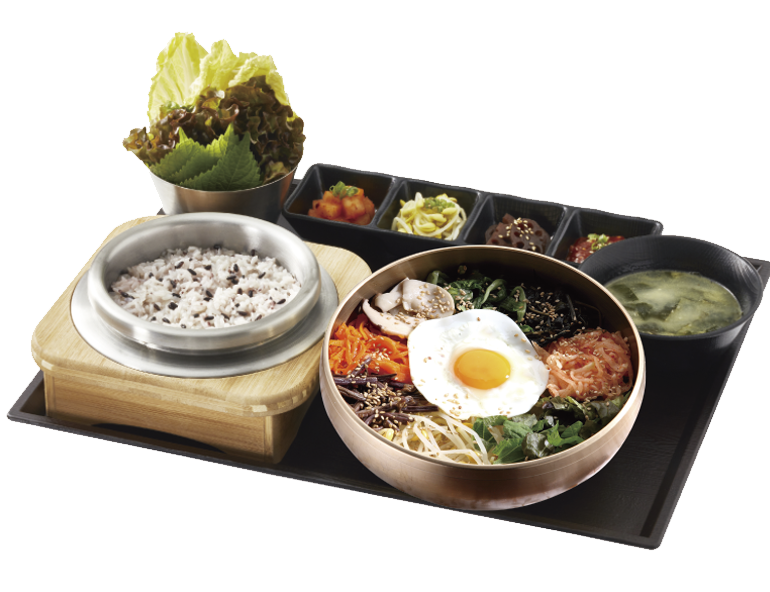 Cauldron Rice & Wild Vegetable Bibimbap