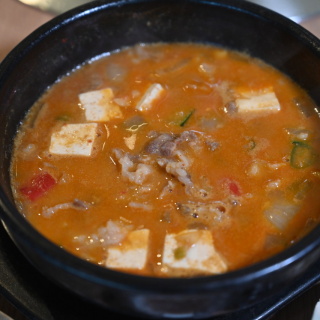 Beef Brisket and Soybean Paste Jjigae