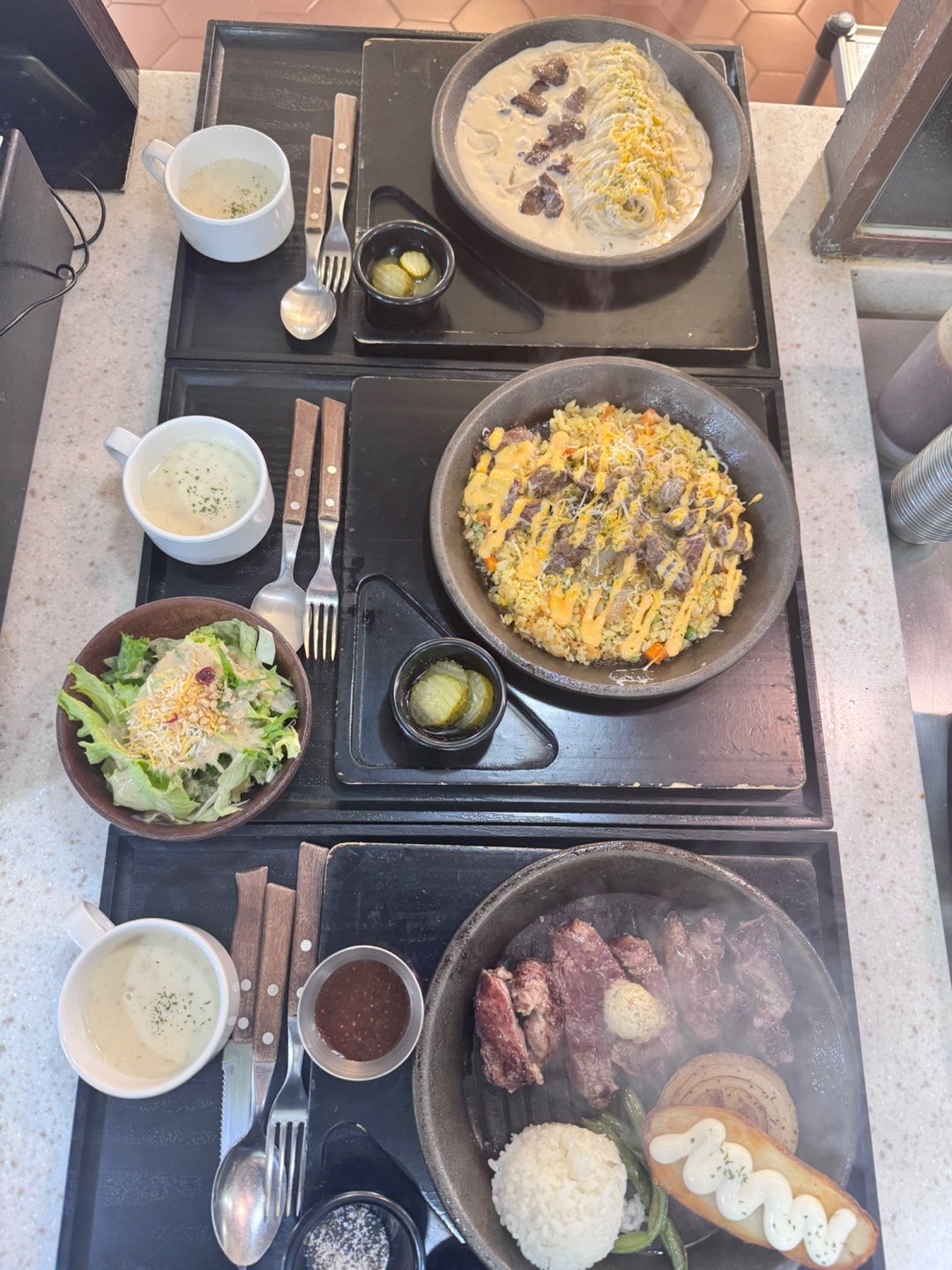 Set Menu for 3 Persons