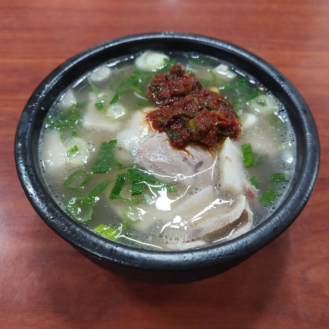 Pork and Rice Soup