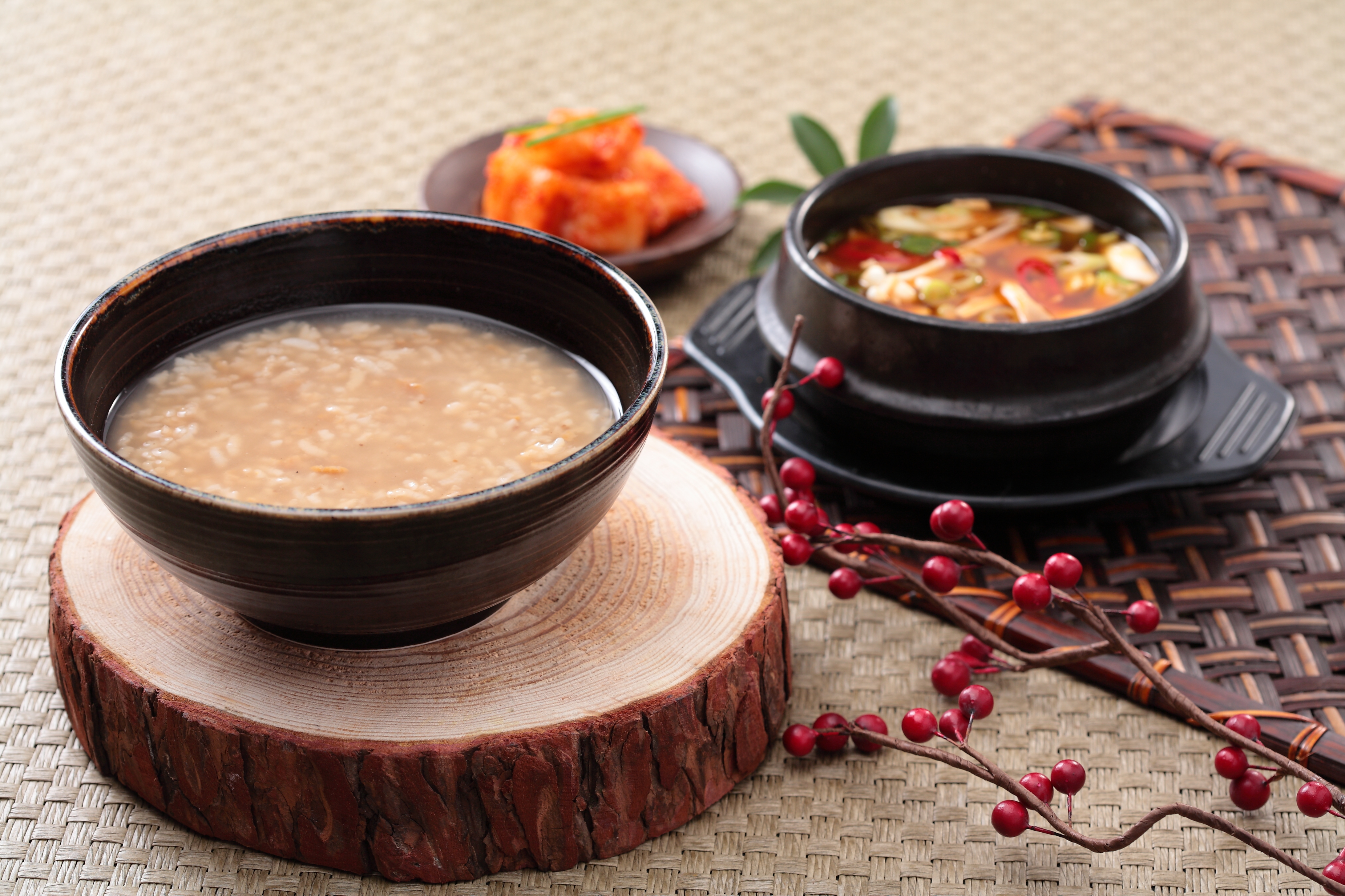 Scorched Rice and Soybean Paste Jjigae