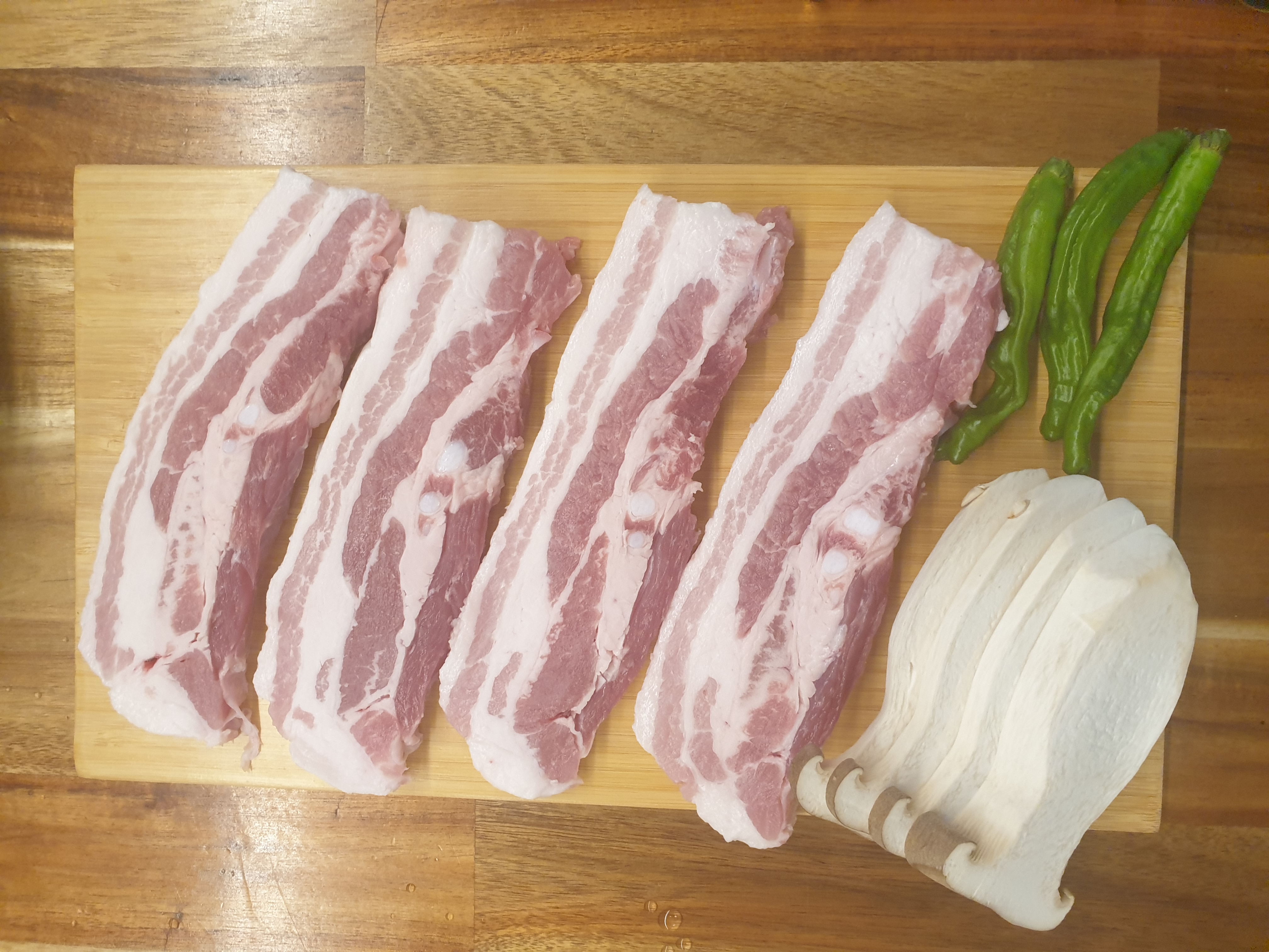 Fresh Pork Belly (100g)
