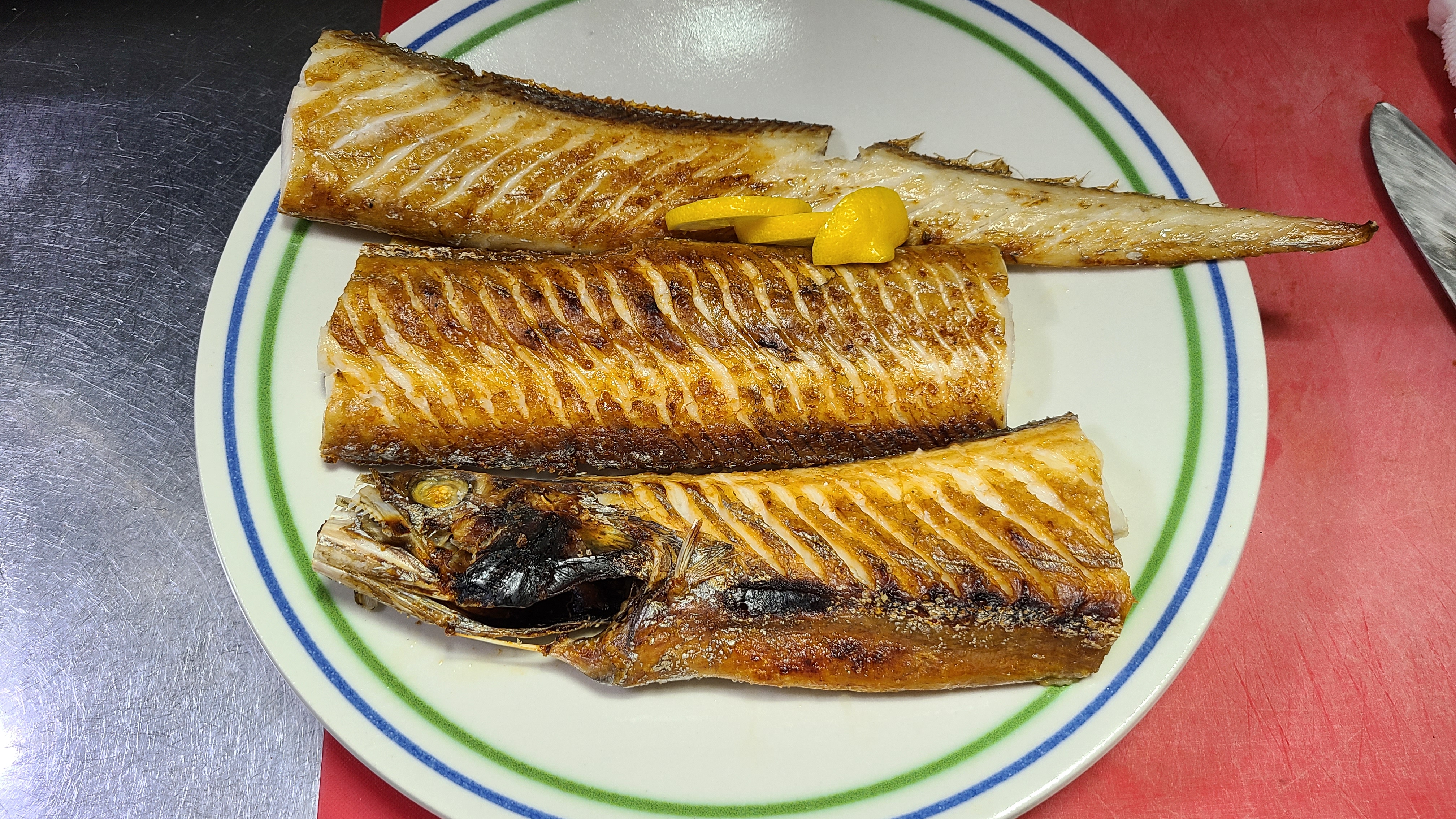 Grilled Fresh Cutlassfish