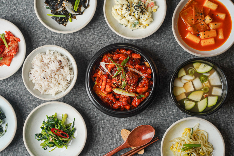 Chicken Galbi Hot Pot