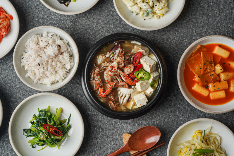 Crab and Soybean Paste Jjigae