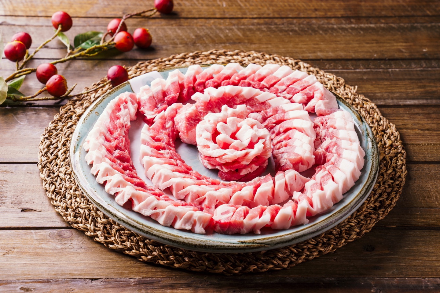 Fresh Pork Belly (120g)