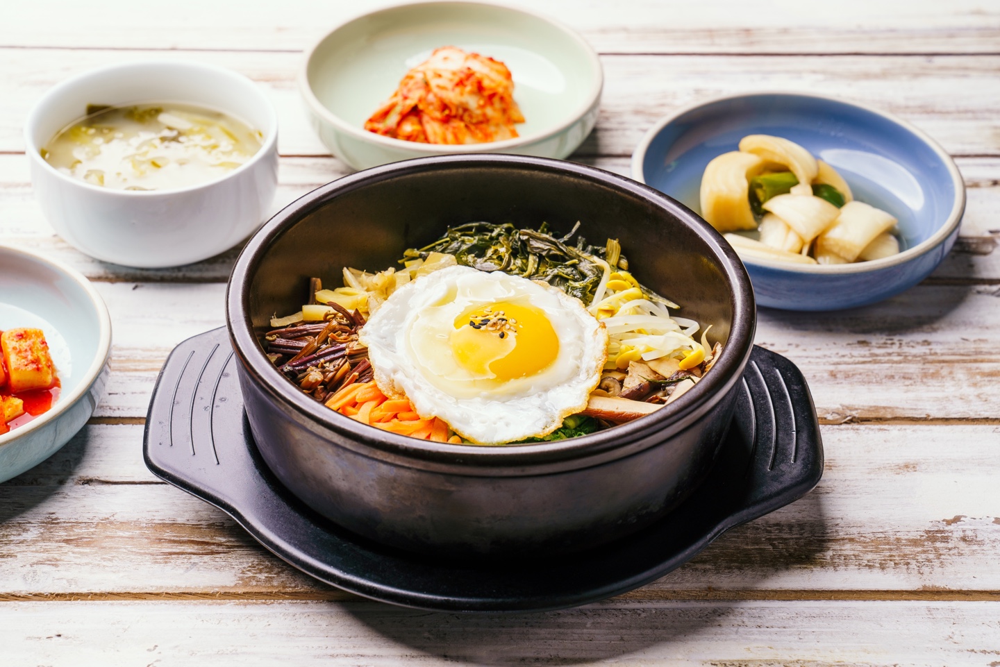 Hot Stone Pot Bibimbap