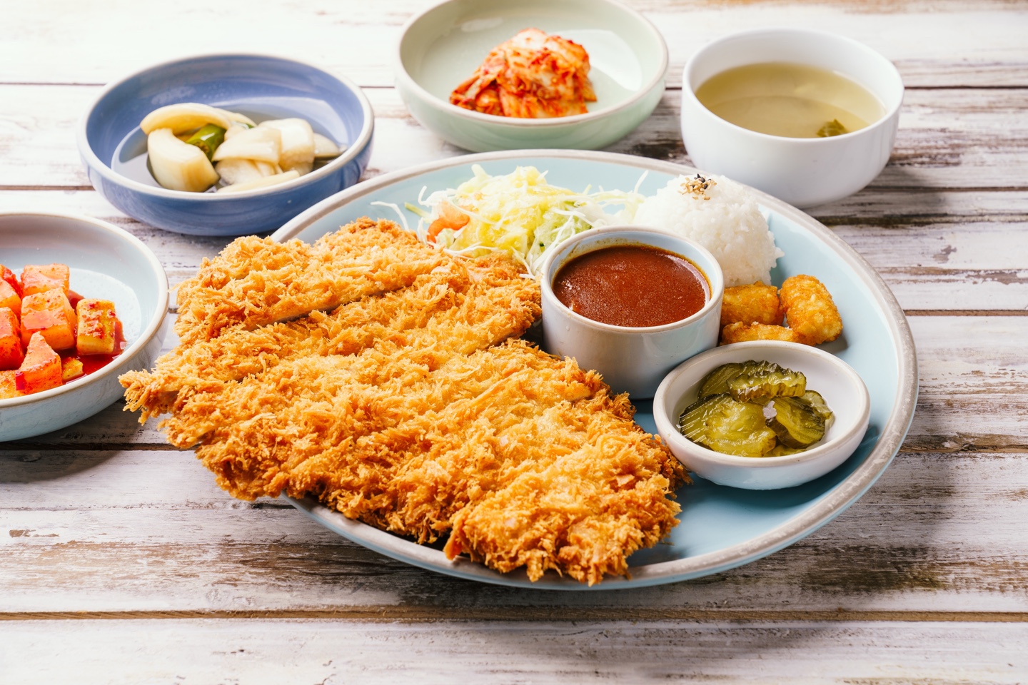 Handmade pork cutlet
