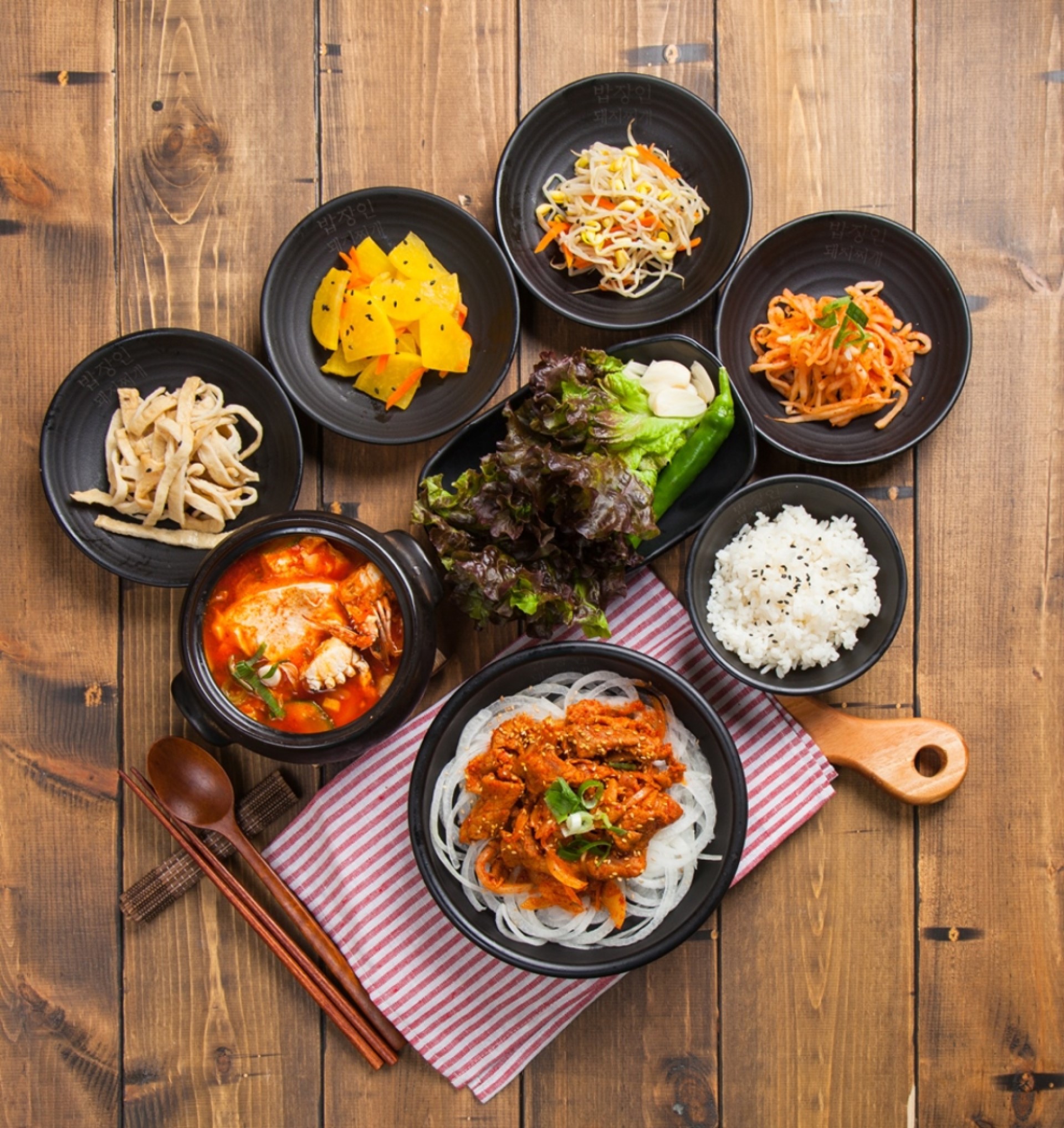 Soft Bean Curd Bulgogi Set Menu