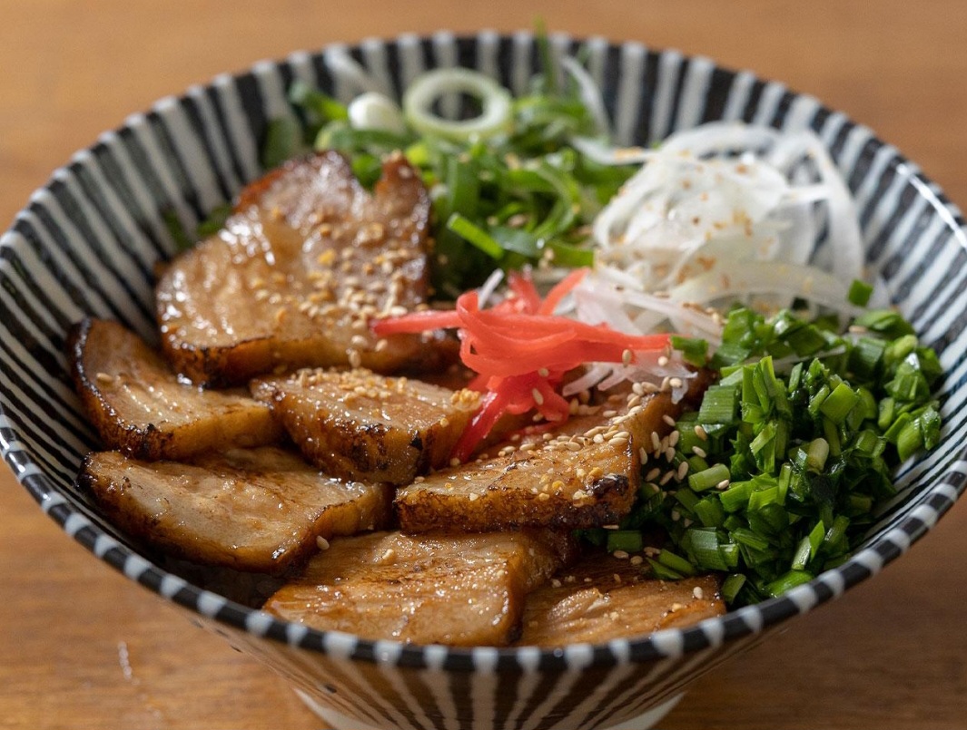 Soy Sauce Marinated Pork with Rice