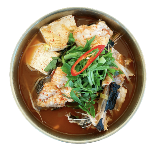 Monkfish Soup (Clear/Spicy)