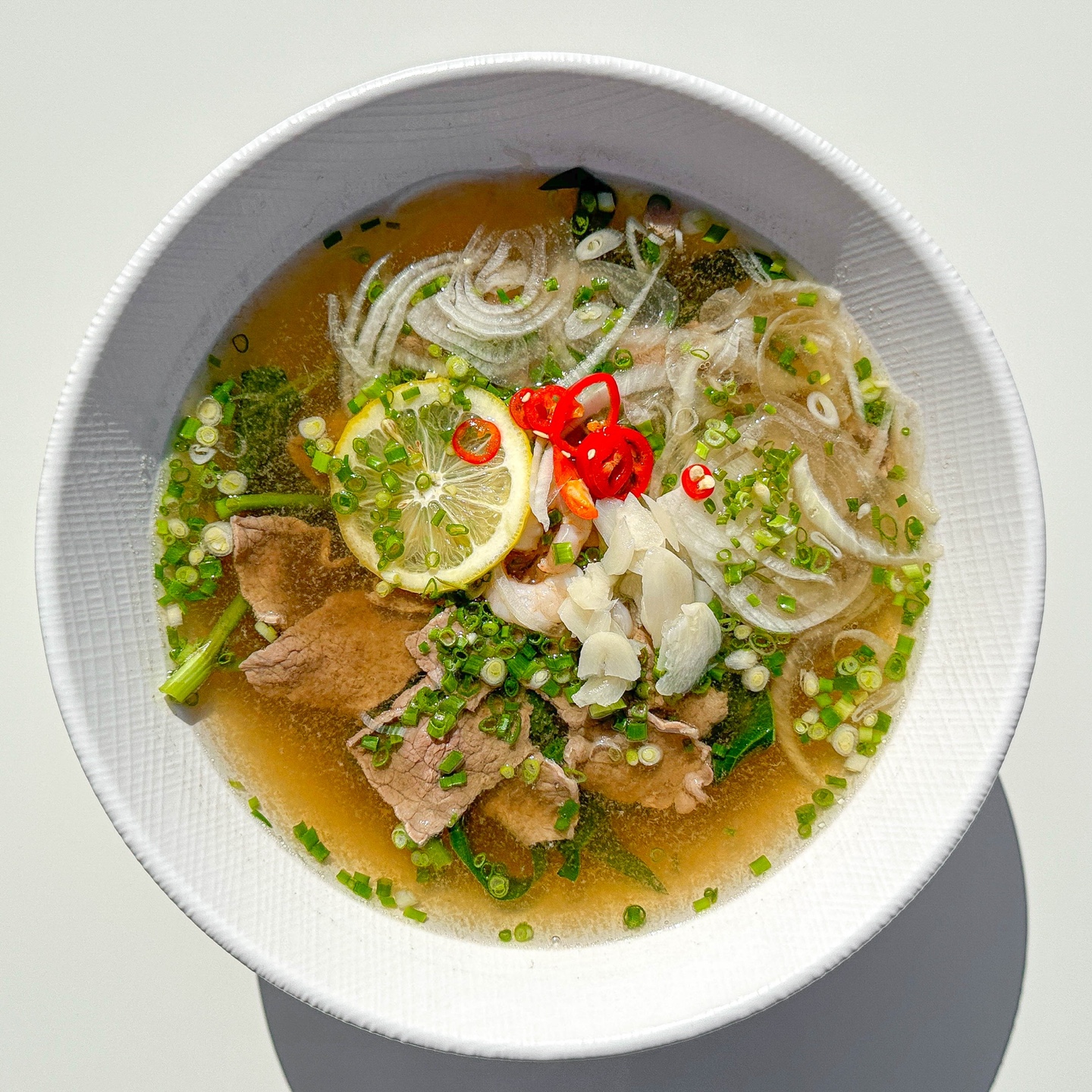 Vietnam Good Signature Beef Rice Noodle Soup Hot Pot