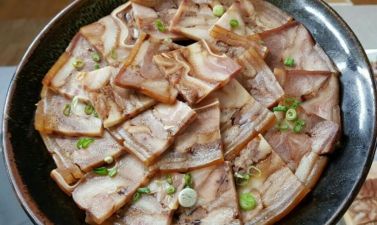 Boiled Cold Pork Slices Platter