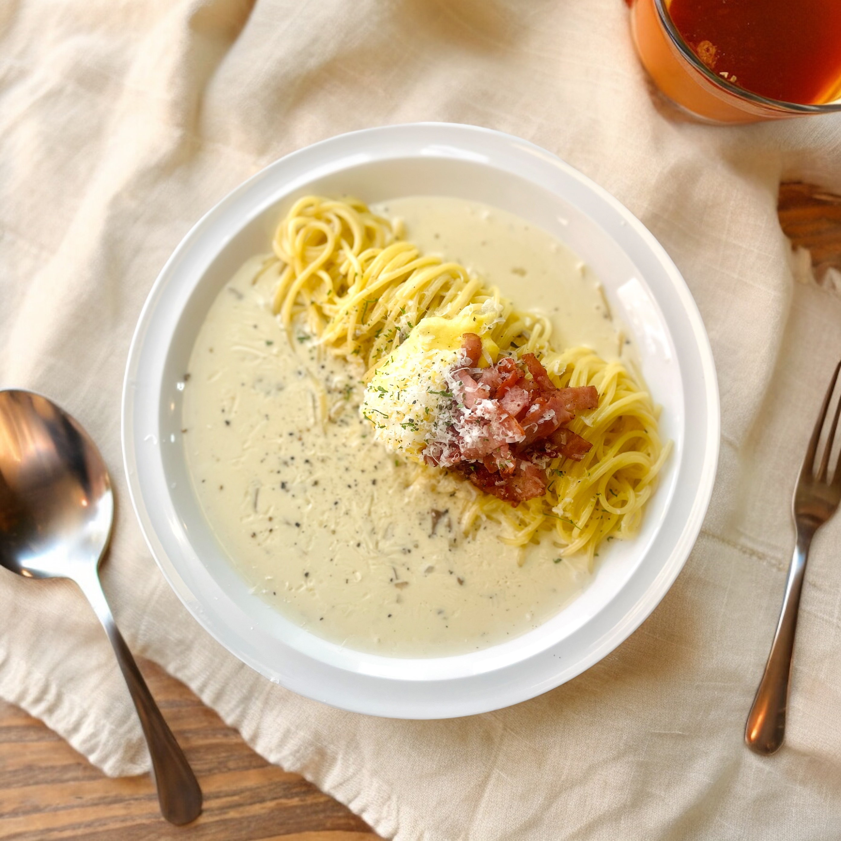 Golden Yolk Cream Carbonara