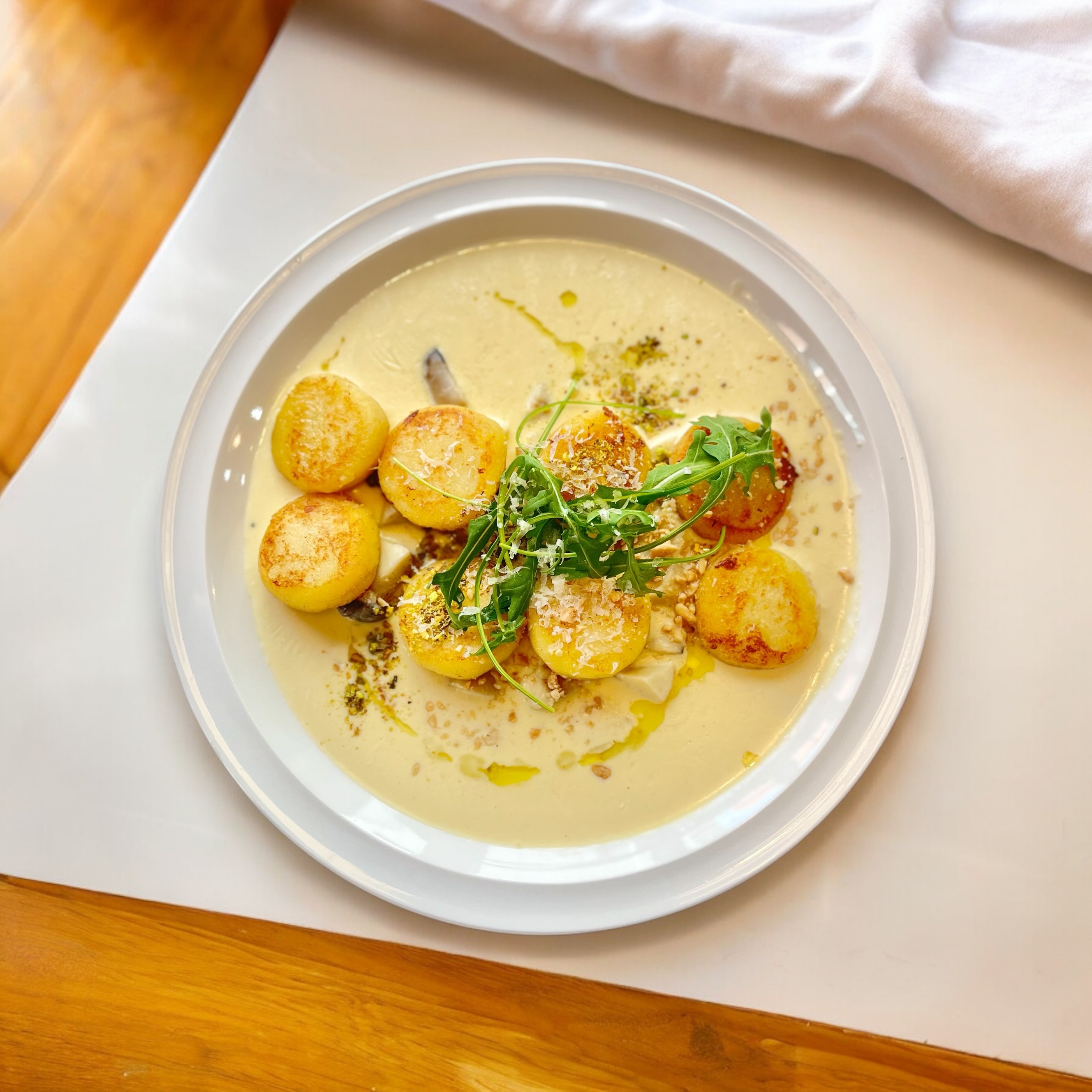 Handmade Cream Potato Gnocchi