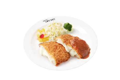 Cheese pork cutlet