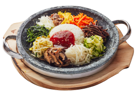 Bibimbap on Stone Plate
