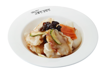 Flat Deep-fried Pork with Sweet and Sour Sauce