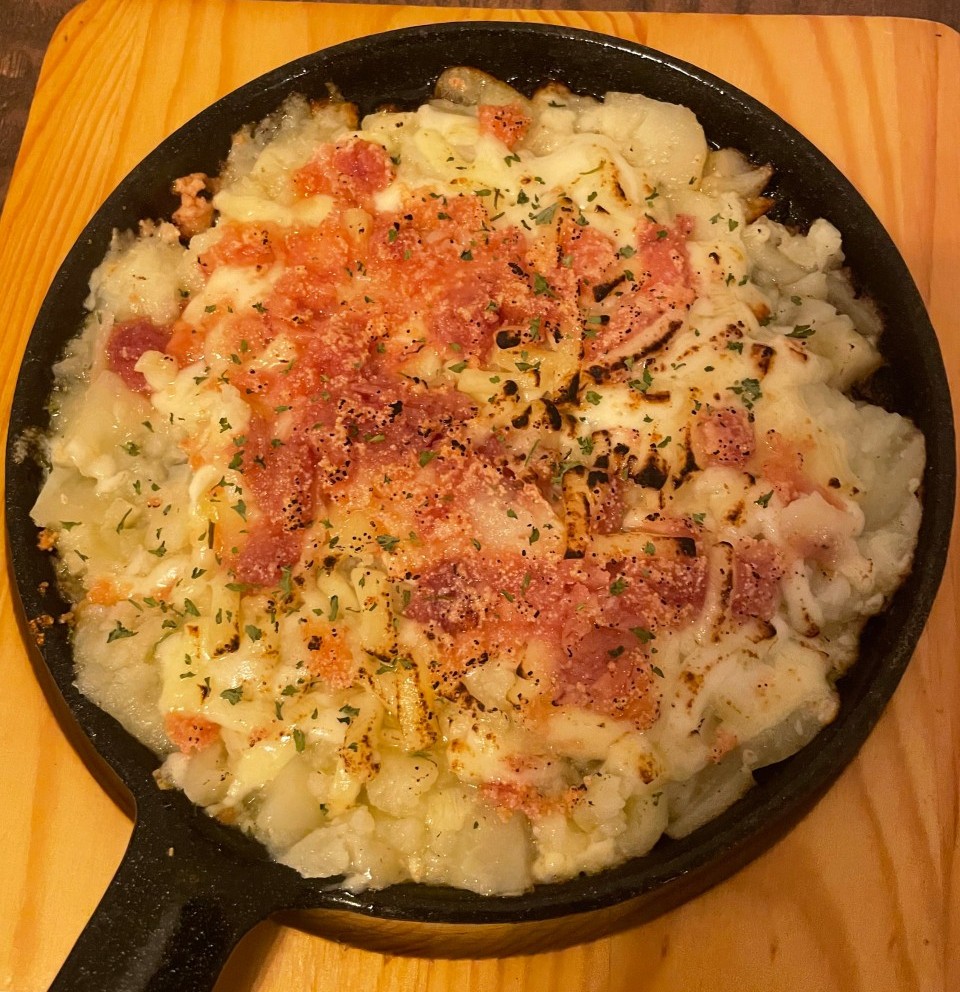 Pollock Roe Cheese Potato