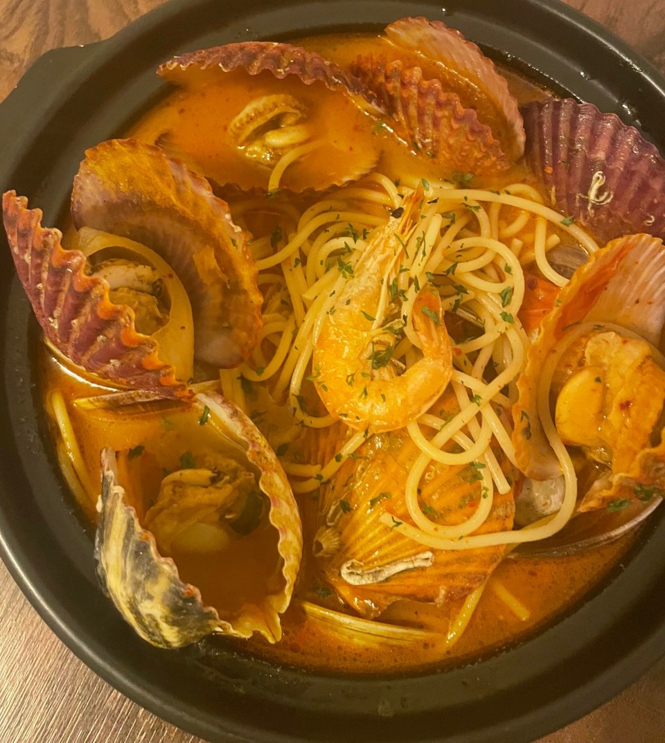 Hangover Pasta Hot Pot