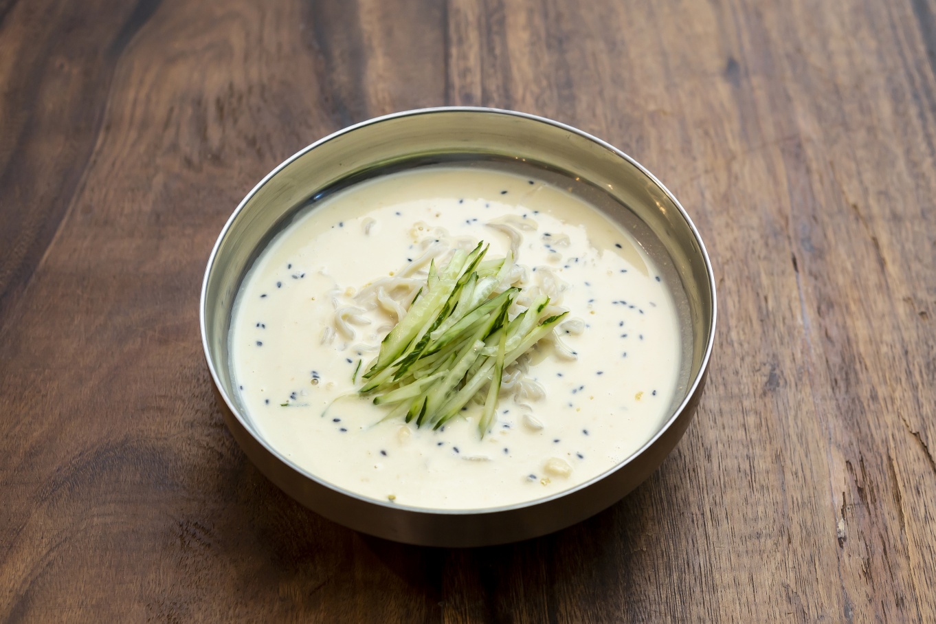 Noodle Soup in Cold Soybean Broth