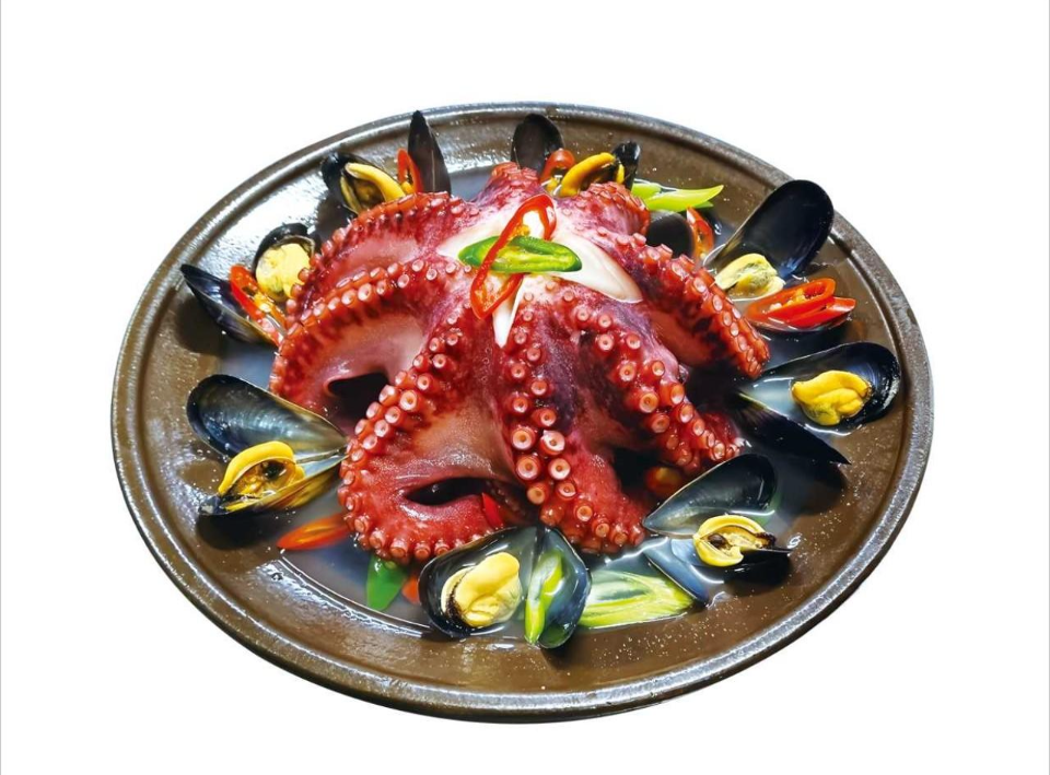 Octopus and Mussel Soup