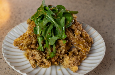 Deep-fried King Oyster Mushroom