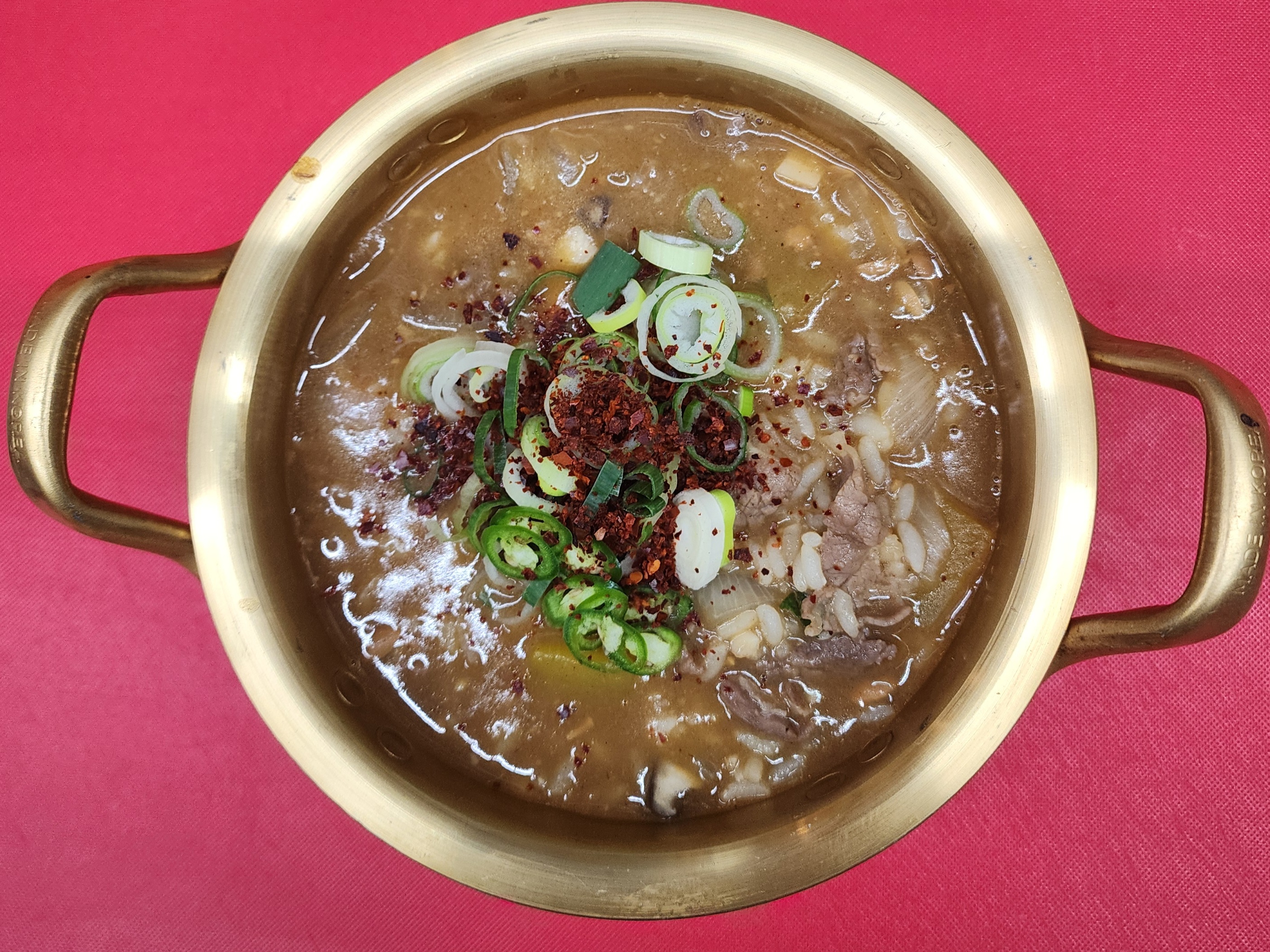 Soybean Paste Jjigae with Rice