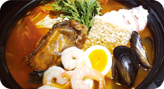 Seafood and Scorched Rice Soup