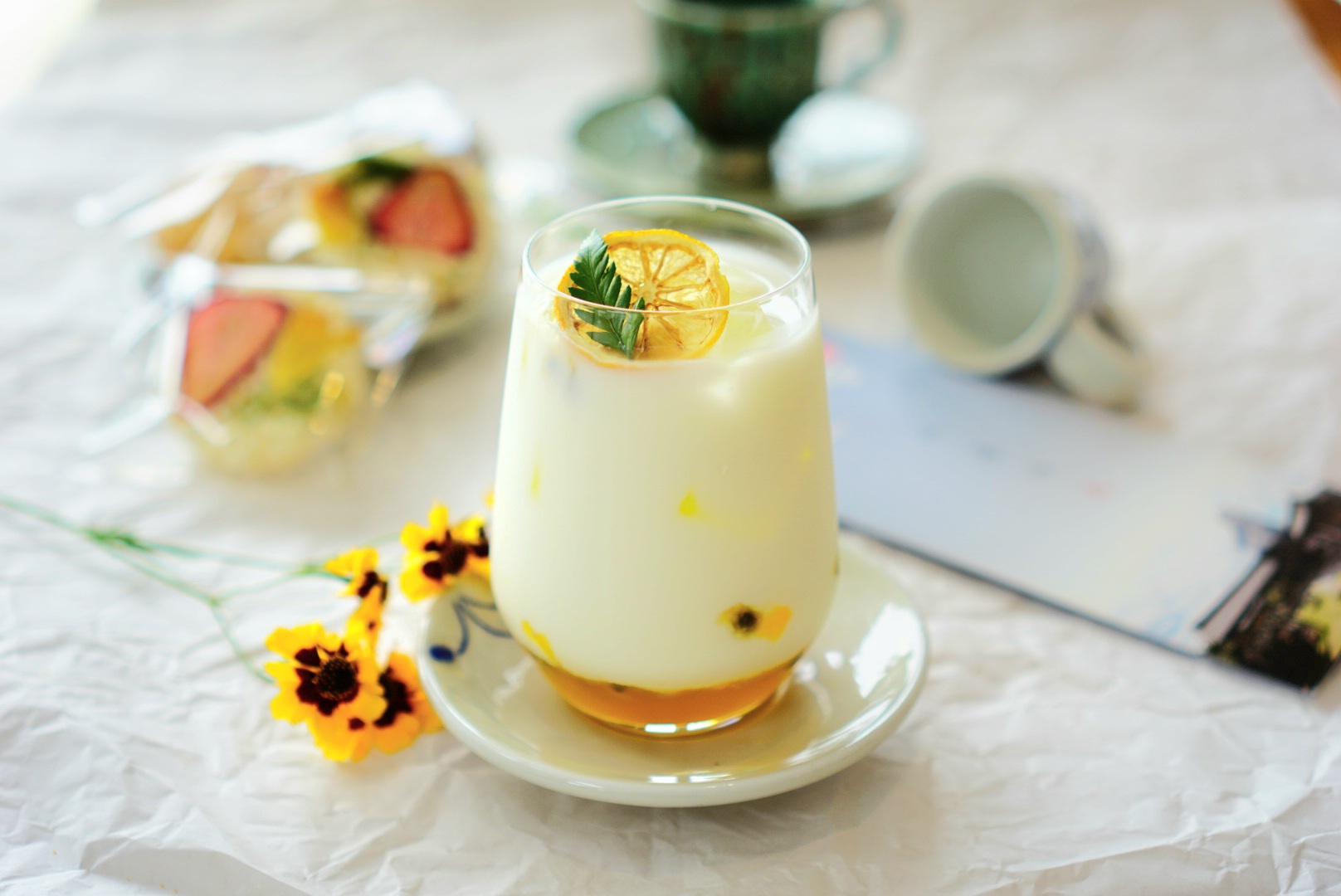 Passion Fruit Latte Iced