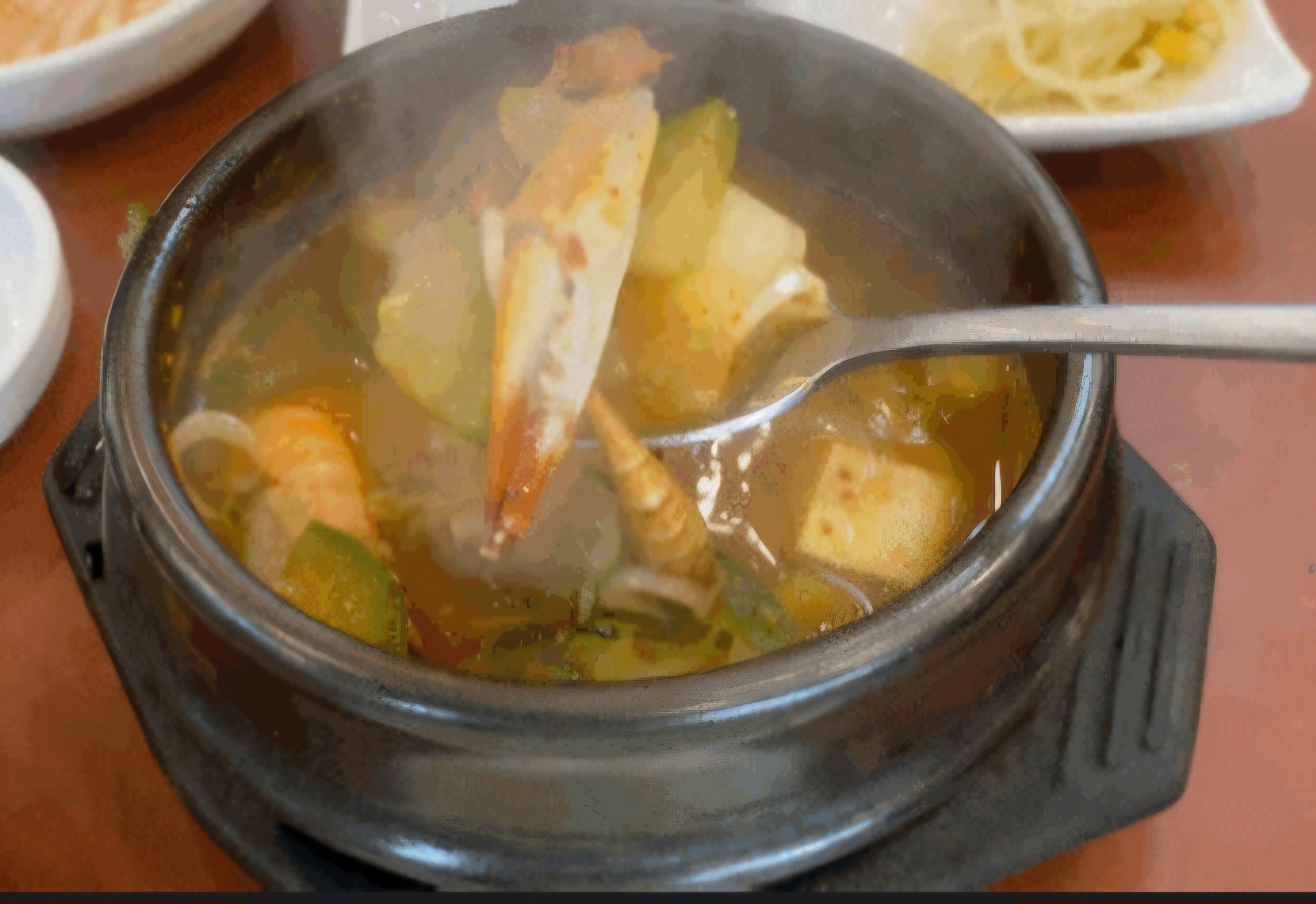 Seafood and Soybean Paste Jjigae